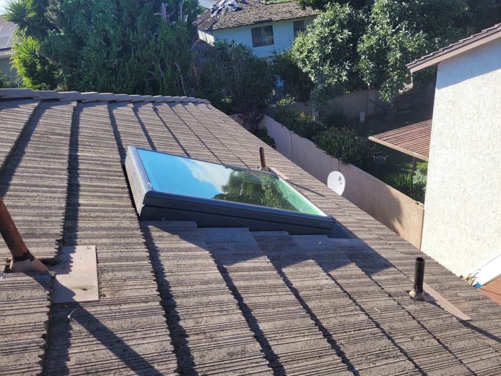 Slide of Skylight Construction