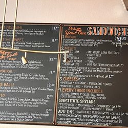More menu items hee