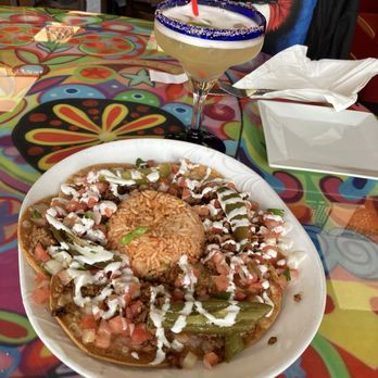 Fandango Mexican Grill - I forgot to say that the nachos come with rice - Mexican Near Me - West Orange, New Jersey