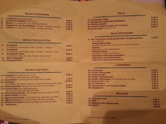 Menu photo 2 Aspendos Kaufungen, HE Menu photo 2 Aspendos Kaufungen, HE