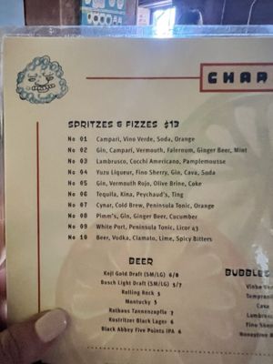 Menu photo 1 Charmers Nashville, TN