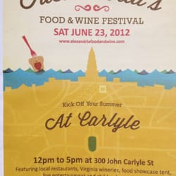 Alexandria's Food & Wine Festival - Alexandria's 1st Annual Food & Wine Festival