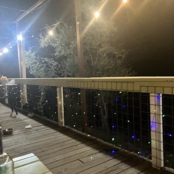 El Gaucho Winery - Deck looking out - Wineries Near Me - Spicewood, Texas