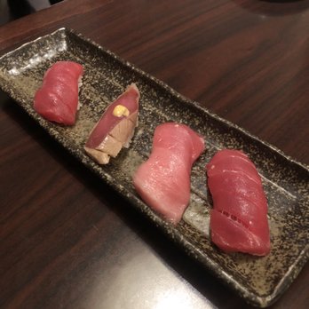 Shiro's - 3rd course: bluefin tuna 4 ways - Sushi Bars Near Me - Seattle, Washington