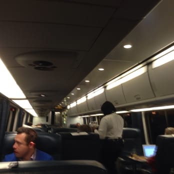 Amtrak - 1st class car. - Train Stations Near Me - New York, New York