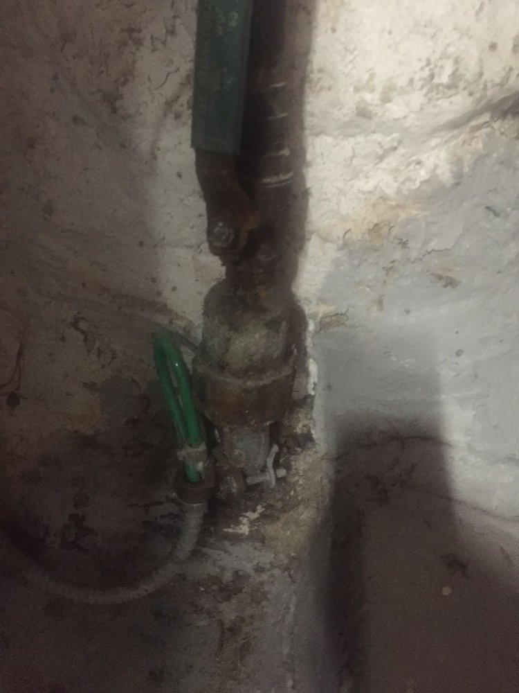 Slide of Master Sewer and Piping