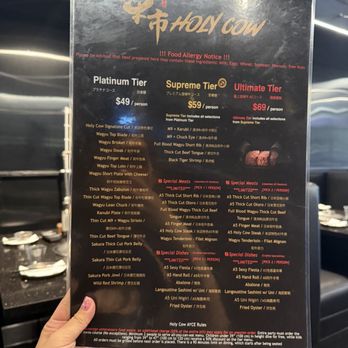 Holy Cow - Menu - Barbeque Near Me - Chino Hills, California Holy Cow - Menu - Barbeque Near Me - Chino Hills, California