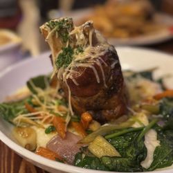 Jackson Street Tavern - The Berkshire Osso Bucco over grits