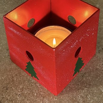 Weldwerx Fabrication - A custom Christmas theme candle holder - Metal Fabricators Near Me - Phoenix, Arizona Weldwerx Fabrication - A custom Christmas theme candle holder - Metal Fabricators Near Me - Phoenix, Arizona