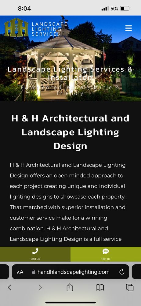 Slide of H&H Lighting & Electrical Services