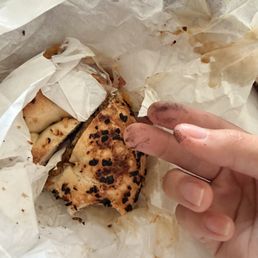 Charred bagel