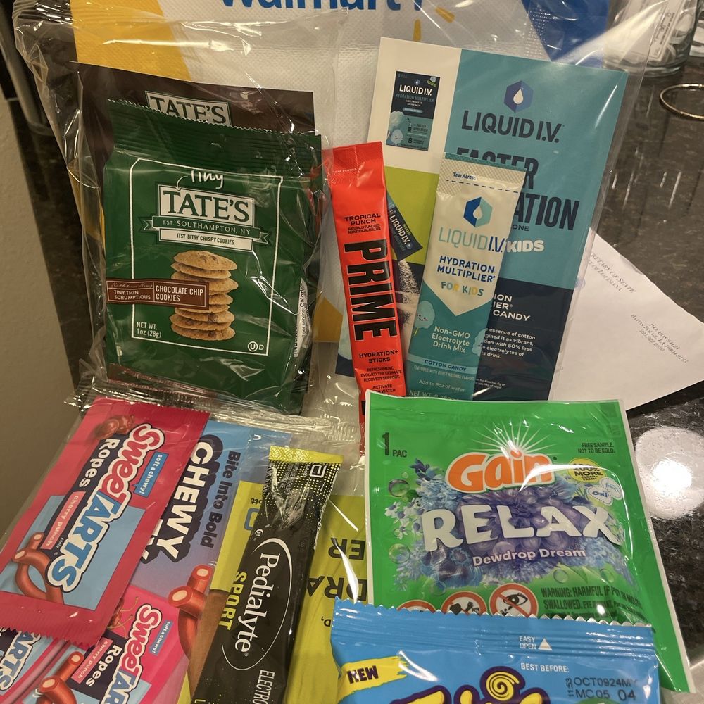Walmart Supercenter - Samples bag from Walmart with my Mobile Order ... lovely surprise!!! - Grocery Near Me - Metairie, Louisiana Walmart Supercenter - Samples bag from Walmart with my Mobile Order ... lovely surprise!!! - Grocery Near Me - Metairie, Louisiana
