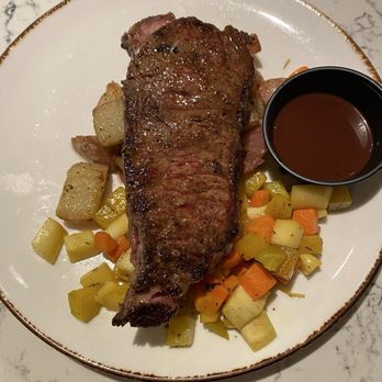 The Chocolatier - NY Strip Steak - New American Near Me - Hershey, Pennsylvania The Chocolatier - NY Strip Steak - New American Near Me - Hershey, Pennsylvania