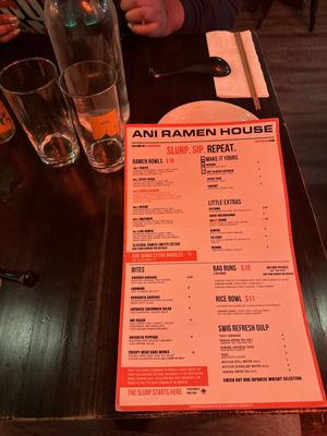 Menu photo 1 Ani Ramen House Larchmont, NY Menu photo 1 Ani Ramen House Larchmont, NY