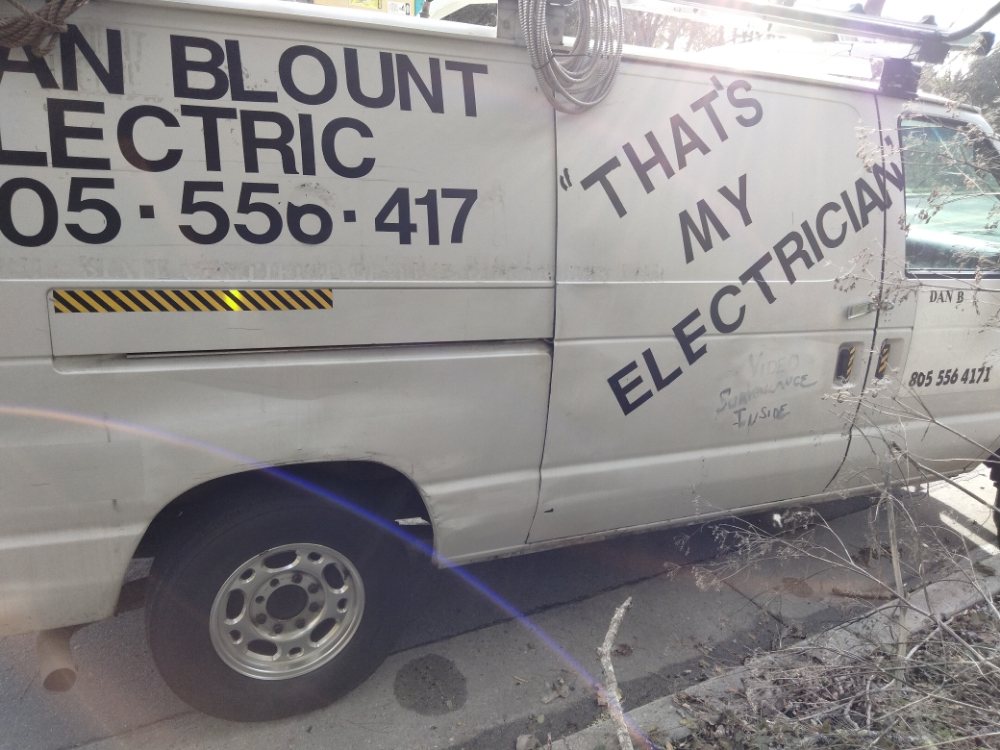Slide of Dan Blount Electric