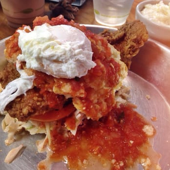 Biscuit Head - Fried catfish biscuit and chèvre grits - Bakeries Near Me - Asheville, North Carolina Biscuit Head - Fried catfish biscuit and chèvre grits - Bakeries Near Me - Asheville, North Carolina