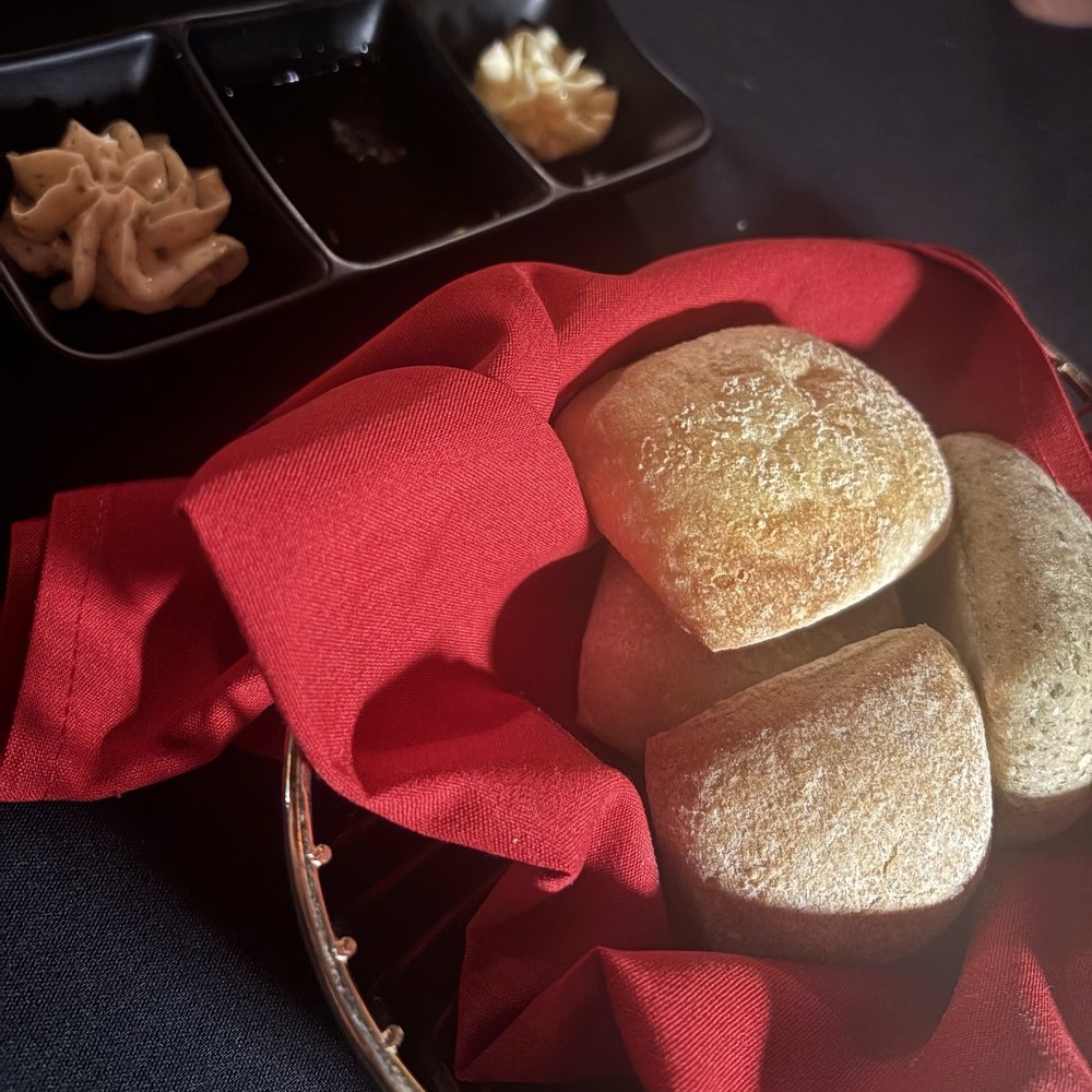 Huffmans Prime Steakhouse - Bread - garlic butter, olive oil, and regular butter - Steakhouses Near Me - Parkersburg, West Virginia