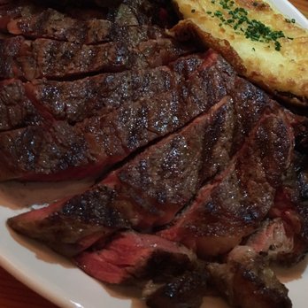 Creekwood - Grilled rib eye. OUTSTANDING. Served with twice baked potato. - Italian Near Me - Berkeley, California
