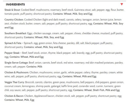 Menu photo 1 Panbury's Double Crust Pies Atlanta, GA Menu photo 1 Panbury's Double Crust Pies Atlanta, GA