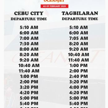 Ocean Jet - Ferries Near Me - Cebu City, CEB