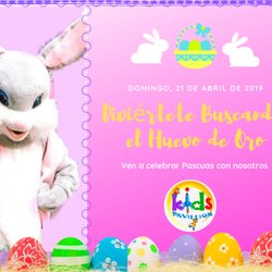 Kids Pavillion - Visítanos este próximo domingo, 21 de abril de 2019. Para más información 787-780-5437 o en nuestra página de Facebook (Kids Pavillion)