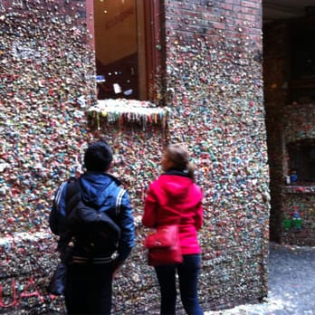 The Gum Wall - Local Flavor Near Me - Seattle, Washington The Gum Wall - Local Flavor Near Me - Seattle, Washington