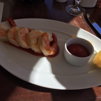 The Loft - Shrimp cocktail...remember to always eat the tail meat! - New American Near Me - Laguna Beach, California The Loft - Shrimp cocktail...remember to always eat the tail meat! - New American Near Me - Laguna Beach, California