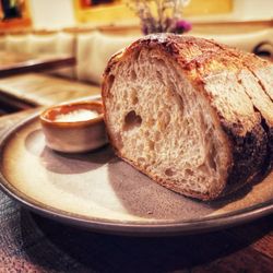Stanley Supper Club - Warm, crusty sourdough bread--worth the charge.