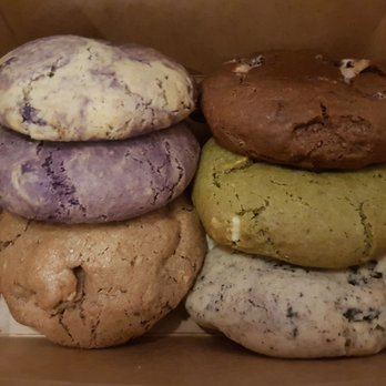 The Night Baker - 1st row: Ooh Bae, Campfire Smores 2nd row: Ooh Bae, Mistachio 3rd row: Beggos, Milk and Oreo - Food Delivery Services Near Me - Toronto, Ontario The Night Baker - 1st row: Ooh Bae, Campfire Smores 2nd row: Ooh Bae, Mistachio 3rd row: Beggos, Milk and Oreo - Food Delivery Services Near Me - Toronto, Ontario