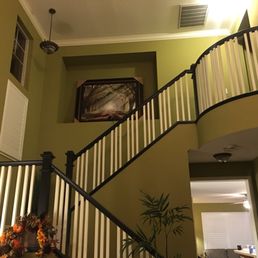 Stairs well painted Stairs well painted