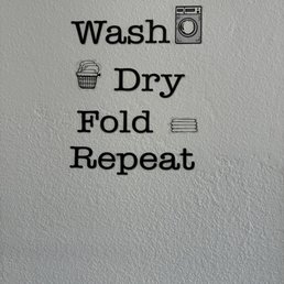 Wash and fold!