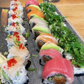 Bon Japanese Cuisine - Crazy Albacore Roll Spicy chief roll Poke Roll - Sushi Bars Near Me - Austin, Texas