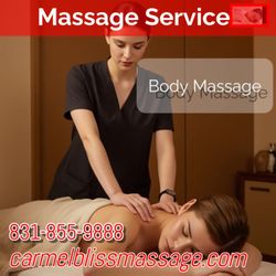 Carmel Bliss Massage & Spa - Body Massage
Foot Massage 
Couple Massage Combo Massage
Hot Stone Free