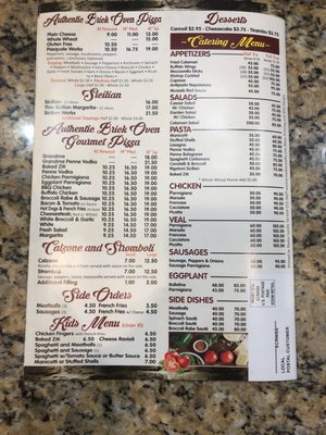 Menu photo 1 Pasquale Brick Oven Pizza & Restaurant Milltown, NJ