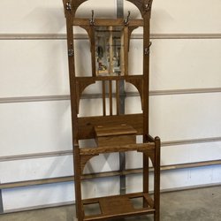 Nashville Antique Restoration - Fully restored hall tree
