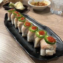 Yellowtail Jalapeño Roll Yellowtail Jalapeño Roll