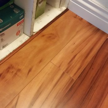 Garcia's Flooring - Closet detail next to built in shelves - Flooring Near Me