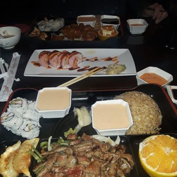 Fuji Japanese Steakhouse - Bento boxes! Almost better than the hibachi. And short wait time. Great if you are in somewhat of a hurry - Japanese Near Me - Dalton, Georgia Fuji Japanese Steakhouse - Bento boxes! Almost better than the hibachi. And short wait time. Great if you are in somewhat of a hurry - Japanese Near Me - Dalton, Georgia
