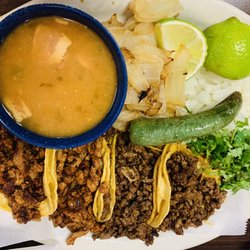 Taqueria El Jaliciense - #45 mini taco plate