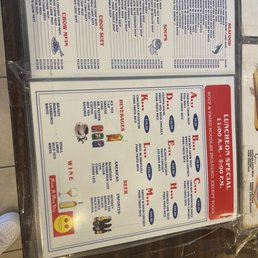 Menu Menu