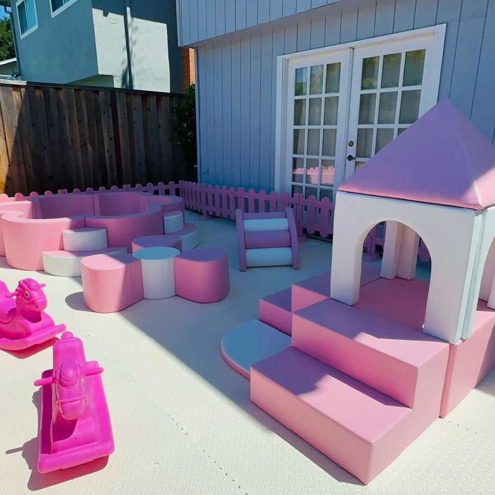 BQ Soft Play - Pastel paradise playland - Bounce House Rentals Near Me BQ Soft Play - Pastel paradise playland - Bounce House Rentals Near Me