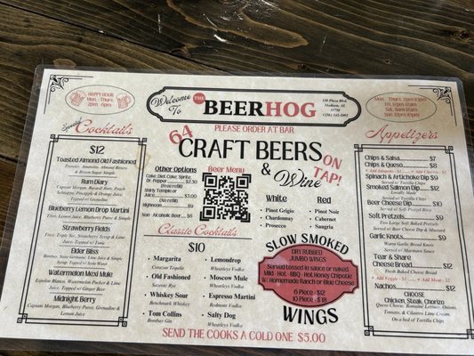 Menu photo 2 The Beer Hog Madison, AL Menu photo 2 The Beer Hog Madison, AL