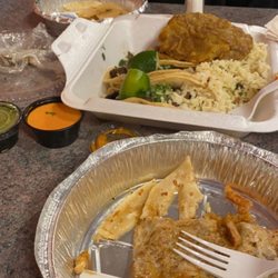 El Patio Catracho, Inc - 17. Quesadilla de Pollo 11. Platanos Fritos