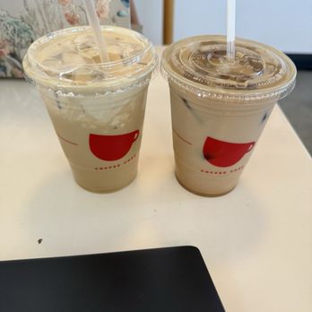 Coffee Code - Peanut Butter Iced Latte & Strawberry Iced Latte - Coffee & Tea Near Me - Norwalk, California