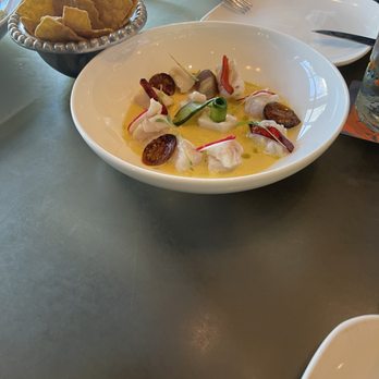 Caracol - Ceviche de Chile Canario - Seafood Near Me - Houston, Texas Caracol - Ceviche de Chile Canario - Seafood Near Me - Houston, Texas