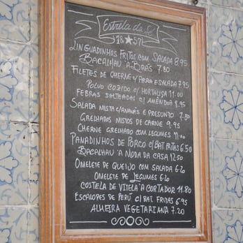 Estrela da Sé - menu - Portuguese Near Me - Lisbon, 11