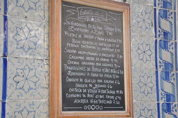 Menu photo 4 Estrela da Sé Lisbon, 11