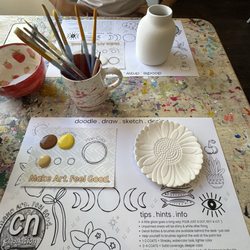 Pottery painting