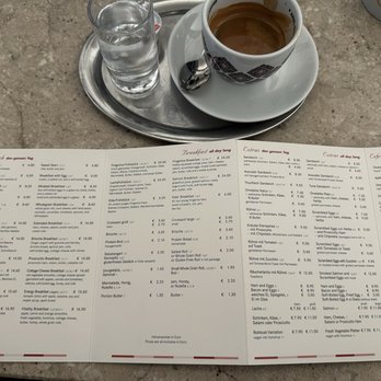 Cafe Fingerlos J.M. Fingerlos - Espresso with menu - Cafes Near Me - Salzburg, 5