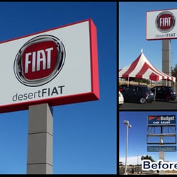 Quiel Signs - Retrofit sign for Desert Fiat in Victorville